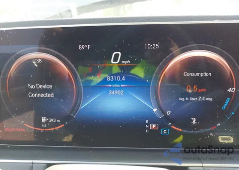 2020 Mercedes-Benz Gle 350 4Matic из США, поврежденный, VIN 4JGFB4KB3LA170468